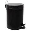 Black Bucket 3 Liters With Pedal and Lid